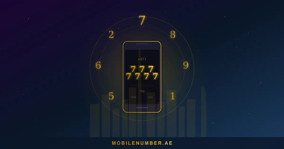 Mobile number numerology guide UAE — how to choose a lucky phone number by birthdate 2026